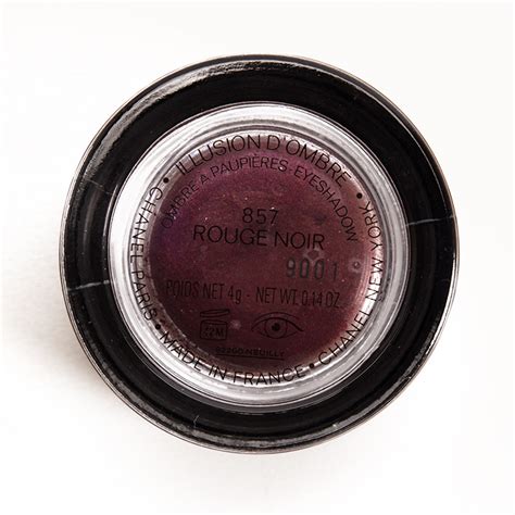 chanel illusion d ombre rouge noir|Chanel Rouge Noir Illusion d'Ombre Eyeshadow Review, Photos .